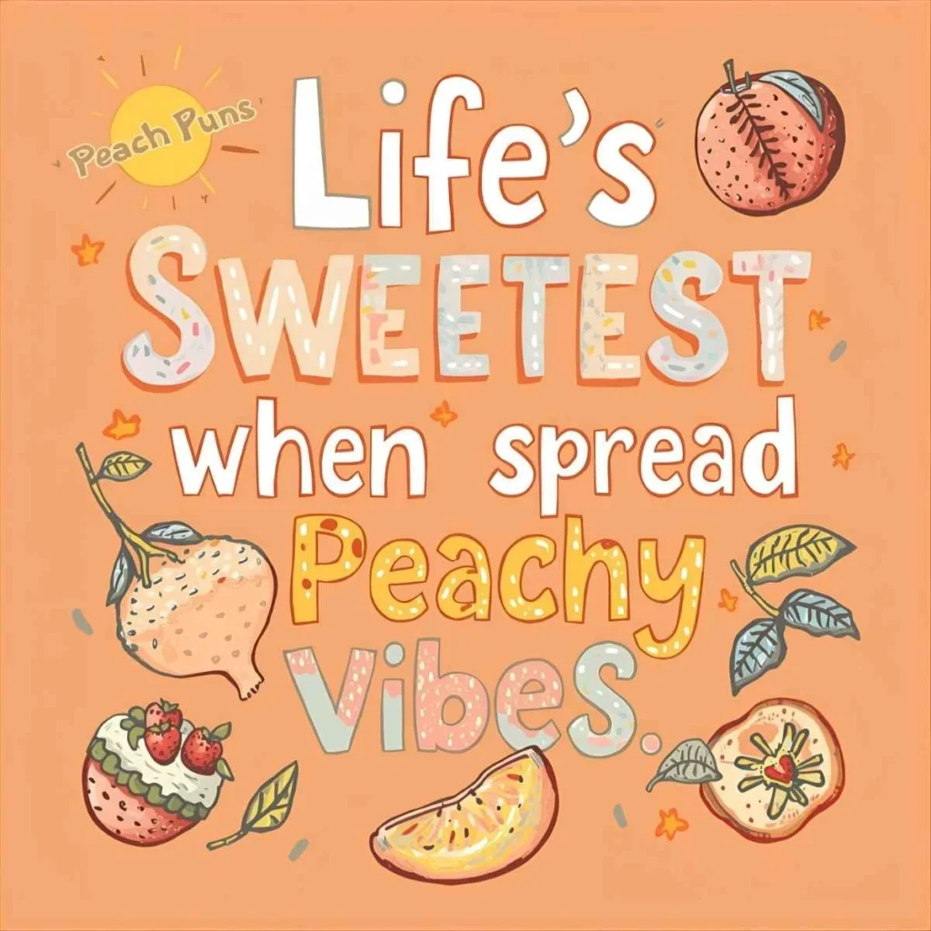Peach Puns