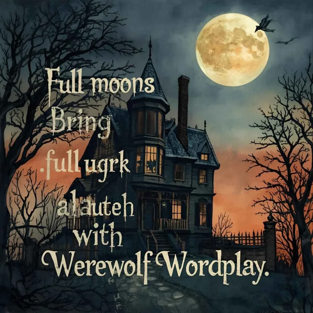 Werewolf Puns